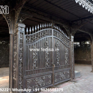 Luxury Car Parking Shed Design with Elegant Structural Concepts No-4374