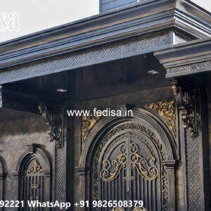 Modern Luxury Car Parking Shed Design with Premium Roof Finish No-4376