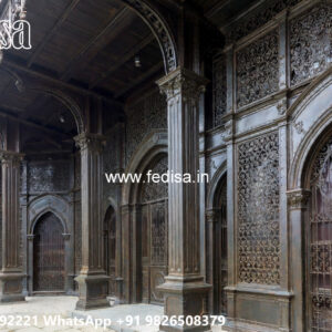 Luxury Car Parking Shed Design with Elegant Architectural Details No-4379