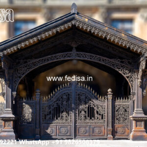 Premium Luxury Car Parking Shed Design with Modern Roofing No-4380