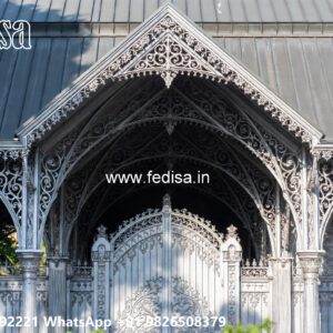 Iron Car Parking Shed Design with Modern Structural Beauty No-4450