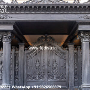 Modern Iron Car Parking Shed Design with Attractive Framework No-4468
