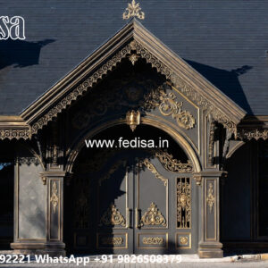 Classic Car Parking Shed Design with Elegant Roofing No-4490