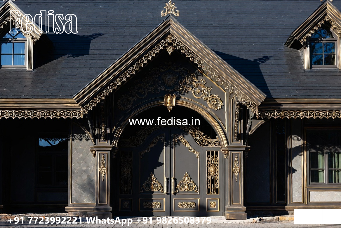 Classic Car Parking Shed Design with Elegant Roofing No-4490