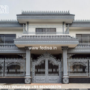Classic Car Parking Shed Design with Elegant Columns No-4498