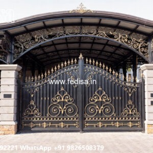 Modern Classic Car Parking Shed Design with Decorative Features No-4519